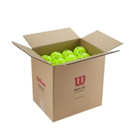 CAJON DE PELOTAS DE PICKLEBALL WILSON MAX 40 - Tu tienda de zapatos, ropa y bolsos con ofertas y envío gratis CAJON DE PELOTAS DE PICKLEBALL WILSON MAX 40 - Tu tienda de zapatos, ropa y bolsos con ofertas y envío gratis