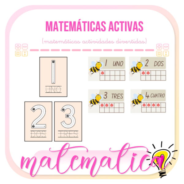 Matemáticas Activas - Juegos y Juguetes para Despertar la Imaginación de los Pequeños