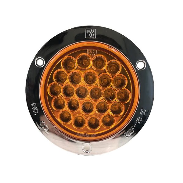 Faro Posterior 4" 24 Led Aro Plástico 12V 24V Ámbar 1007A - Equipa Tu Caja de Herramientas – Rebajas en Manuales y Eléctricas