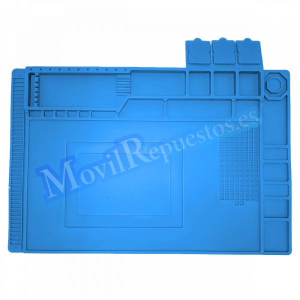 Alfombra / Puesto De Trabajo De Goma Con Huecos De Deposito Y Huecos Imantado Y Regla – Grande 30X46CM - Promo Limitada Hoy – Ahorra Más con Envío Gratis desde 40€