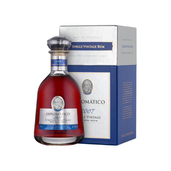 DIPLOMATICO – RHUM HORS D’ÂGE – SINGLE VINTAGE 2007 – 70CL – 43° - Vins sélectionnés – Goût et élégance | Livraison gratuite dès 50€