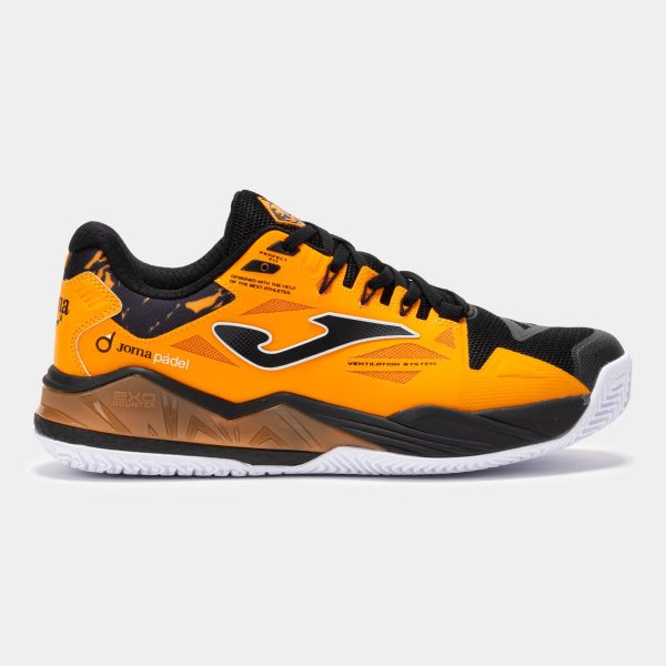 ZAPATILLAS JOMA SPIN MEN 2508 NARANJA REAL - Tu tienda de zapatos, ropa y bolsos con ofertas y envío gratis