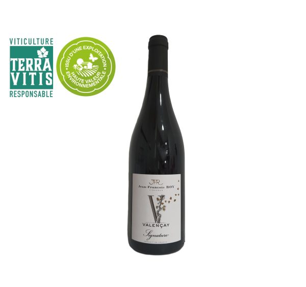 Domaine Jean-François Roy « SIGNATURE » A.O.P VALENCAY Rouge 2024 Bouteille 75cl - Vins sélectionnés – Goût et élégance | Livraison gratuite dès 50€