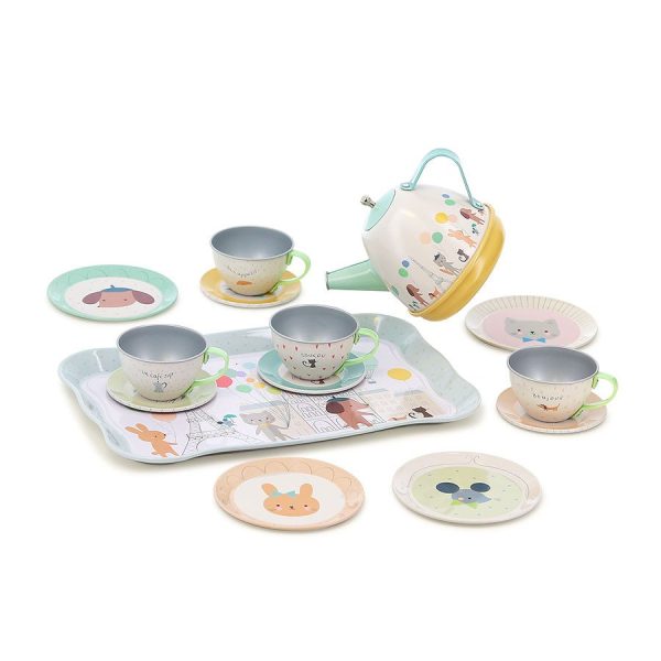 Juego de Té musical París Vilac - Tienda Infantil Online – Bebés, Juguetes, Ropa y Artículos Esenciales