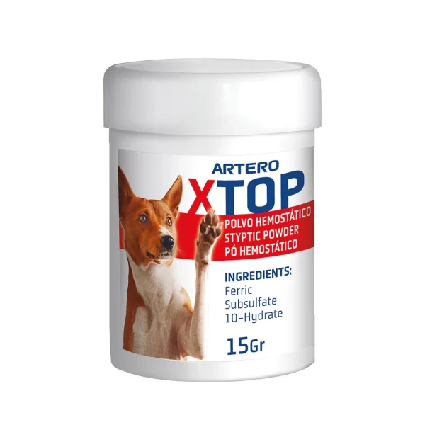 Artero XTop Hemostático En Polvo - Amigos Animal – Creando la mejor vida para tu mascota