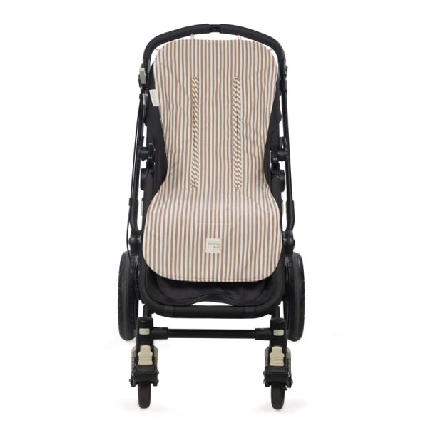 Colchoneta Rayas Praliné - Tu tienda especializada en bebés y maternidad online