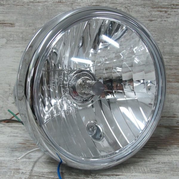 Faro delantero reno montaje lateral de 180 mm (7″) chrome - Equipa Tu Caja de Herramientas – Rebajas en Manuales y Eléctricas