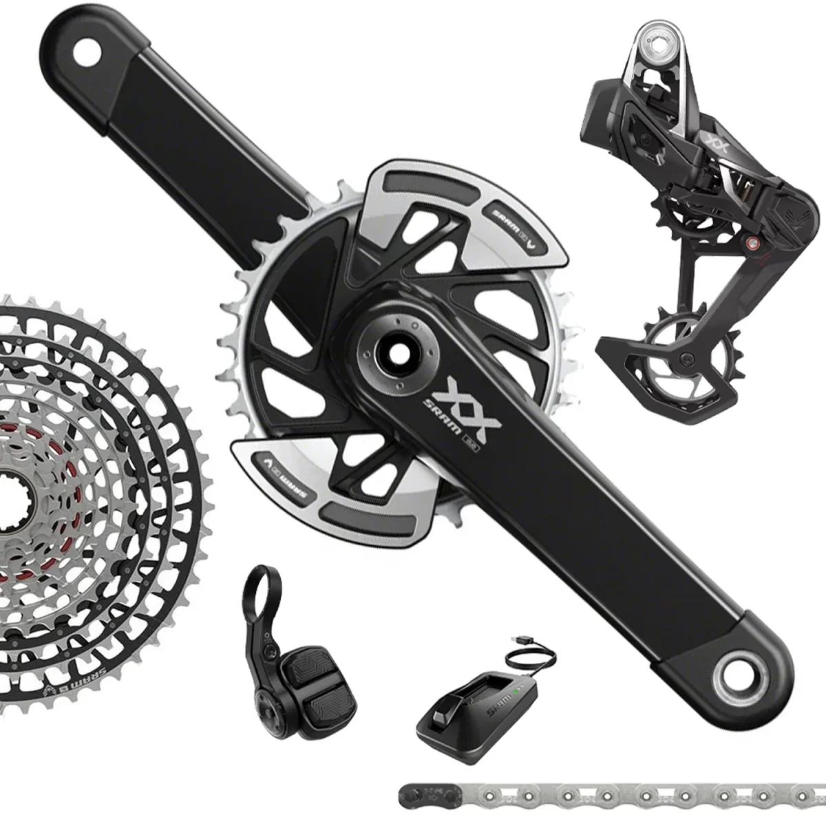 Set Sram XX Eagle AXS Dub+Boost 12V. - Tienda outdoor: aventura, montaña y naturaleza Set Sram XX Eagle AXS Dub+Boost 12V. - Tienda outdoor: aventura, montaña y naturaleza