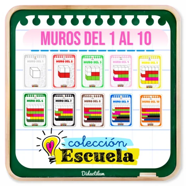 Muros del 10 Colección Escuela 2024/2025 - Juegos y Juguetes para Despertar la Imaginación de los Pequeños
