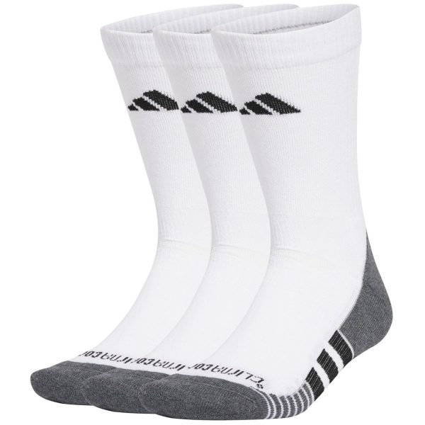PACK X3 CALCETINES ADIDAS PRF CREW BLANCO / NEGRO - Tu tienda de zapatos, ropa y bolsos con ofertas y envío gratis