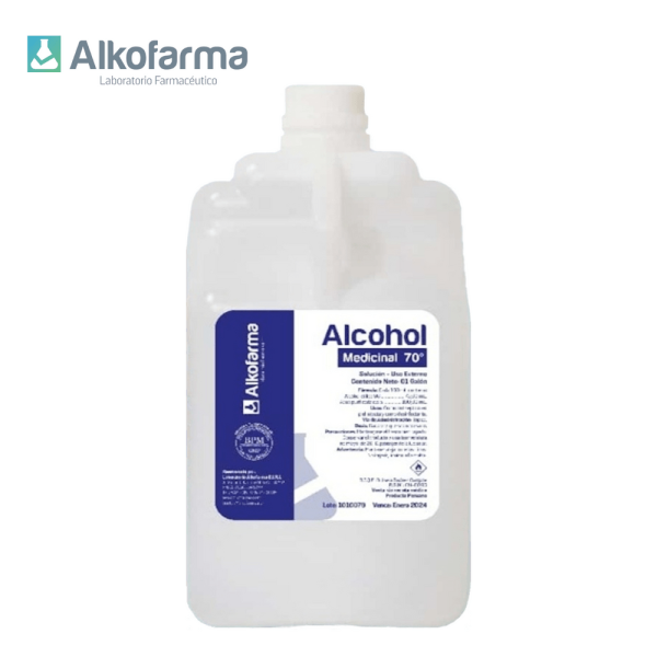 Alcohol 70° Galon - Promo Limitada Hoy – Ahorra Más con Envío Gratis desde 40€
