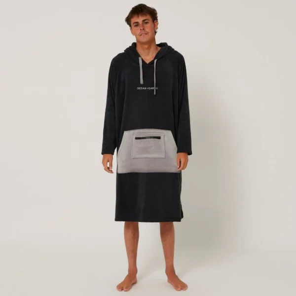 Ocean & Earth Surf Essentials Poncho Manga Larga Hombre - Complementa tu estilo – Ofertas por tiempo limitado