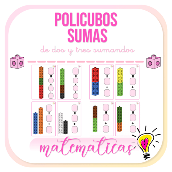 Policubos Sumas - Juegos y Juguetes para Despertar la Imaginación de los Pequeños