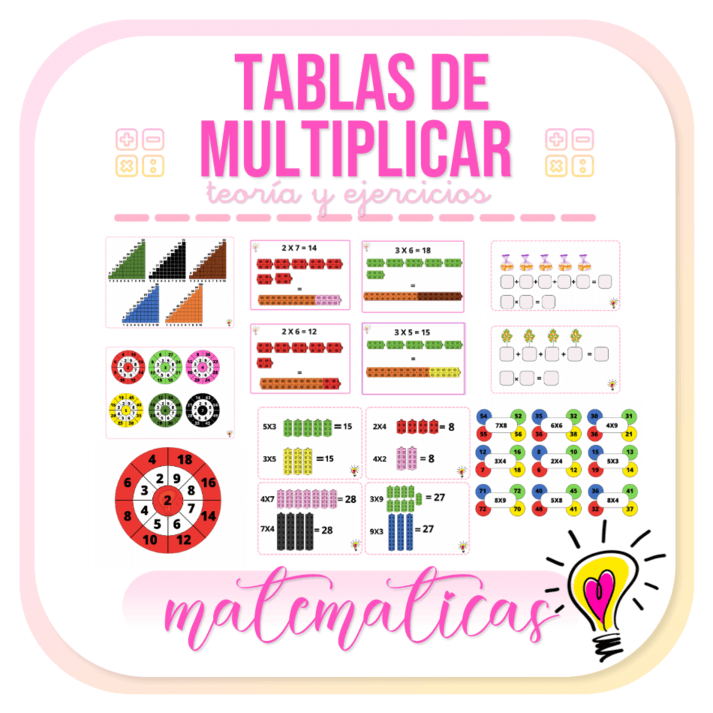 Tablas de Multiplicar – Teoría y Práctica - Juegos y Juguetes para Despertar la Imaginación de los Pequeños Tablas de Multiplicar – Teoría y Práctica - Juegos y Juguetes para Despertar la Imaginación de los Pequeños