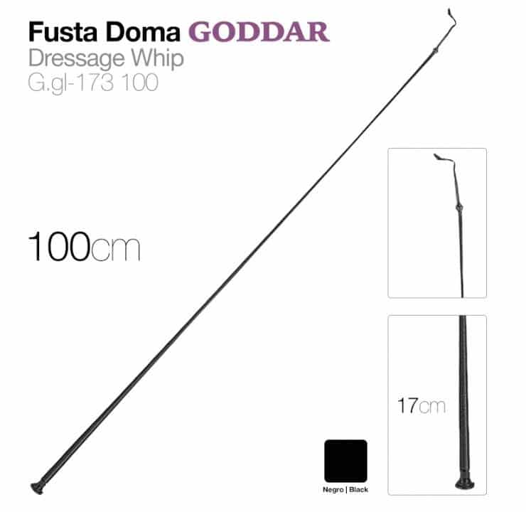 FUSTA DOMA GODDAR GL-173 NEGRO 100cm - Deporte y Outdoor al Mejor Precio del Mercado FUSTA DOMA GODDAR GL-173 NEGRO 100cm - Deporte y Outdoor al Mejor Precio del Mercado