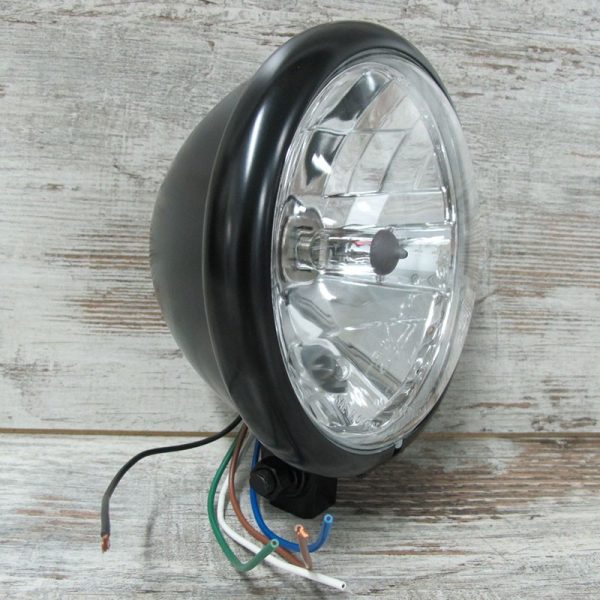 Faro delantero para montaje inferior de 14,6 cm (5 3/4″) modern black - Equipa Tu Caja de Herramientas – Rebajas en Manuales y Eléctricas