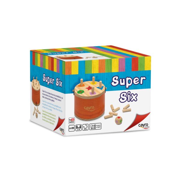 Juego de Mesa Super Six - Tienda Infantil Online – Bebés, Juguetes, Ropa y Artículos Esenciales