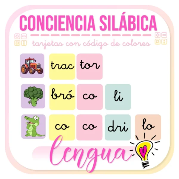 Conciencia Silábica – Sílabas Trabadas - Juegos y Juguetes para Despertar la Imaginación de los Pequeños