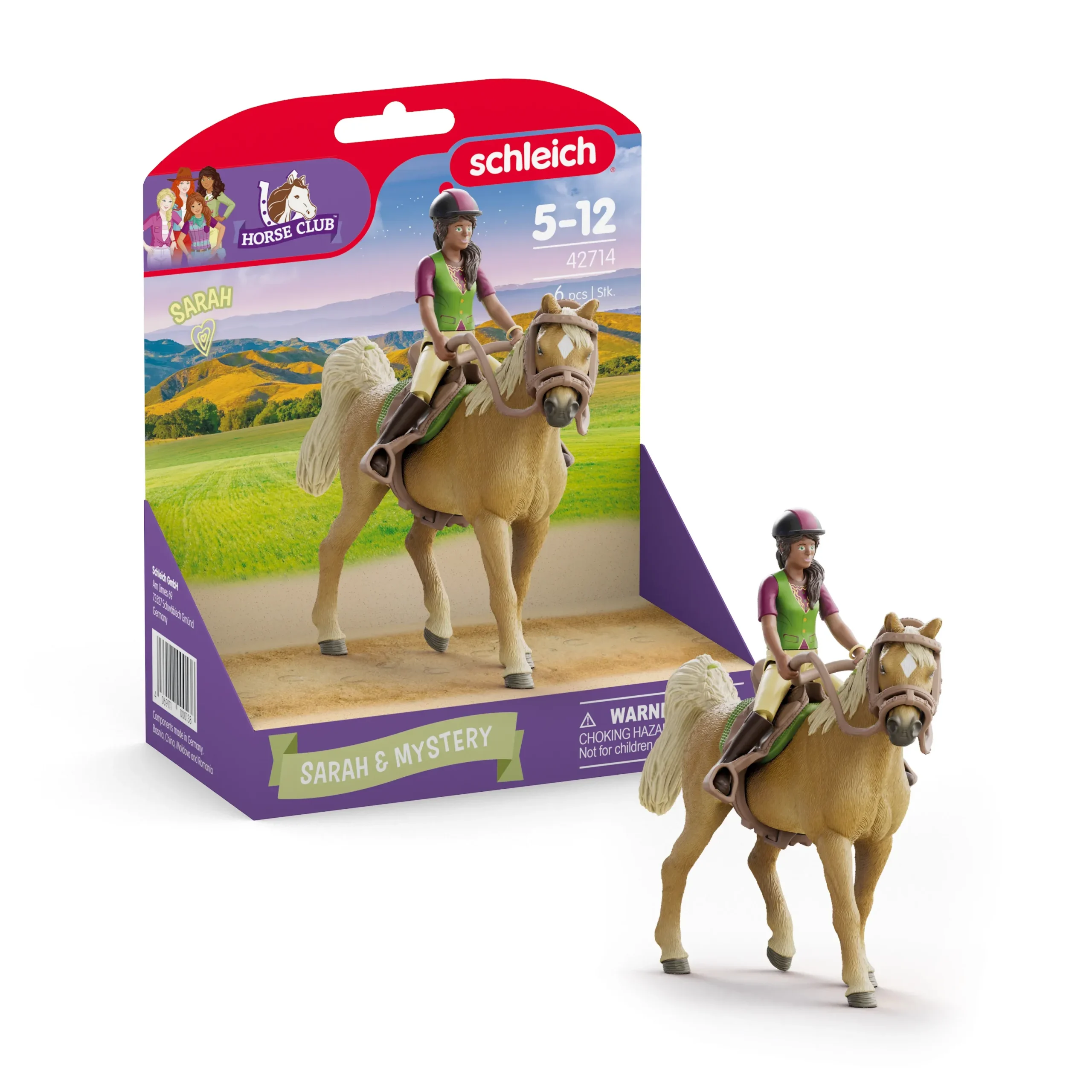 HORSE CLUB Sarah y Mystery - Todo en Uno: Accesorios, Electrónica y Belleza HORSE CLUB Sarah y Mystery - Todo en Uno: Accesorios, Electrónica y Belleza