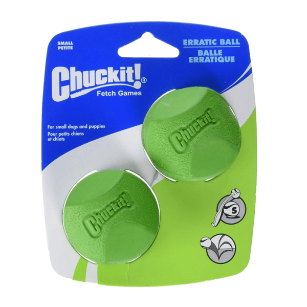 Erratic Ball S 2und – Chuckit! - Tu Mundo Pet – Descuentos en Juguetes, Camas y Accesorios