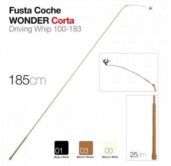 FUSTA COCHE WONDER CORTA 100-183 BLANCO 185cm. - Deporte y Outdoor al Mejor Precio del Mercado