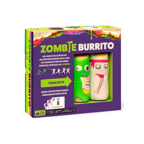 Juego de Cartas Zombie Burrito - Tienda Infantil Online – Bebés, Juguetes, Ropa y Artículos Esenciales