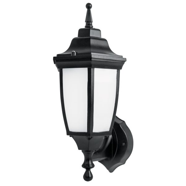 Arbotante de LED 8 W tipo farol soportado negro, Volteck - Top Alimentos en Oferta – Envío Gratis por Tiempo Reducido