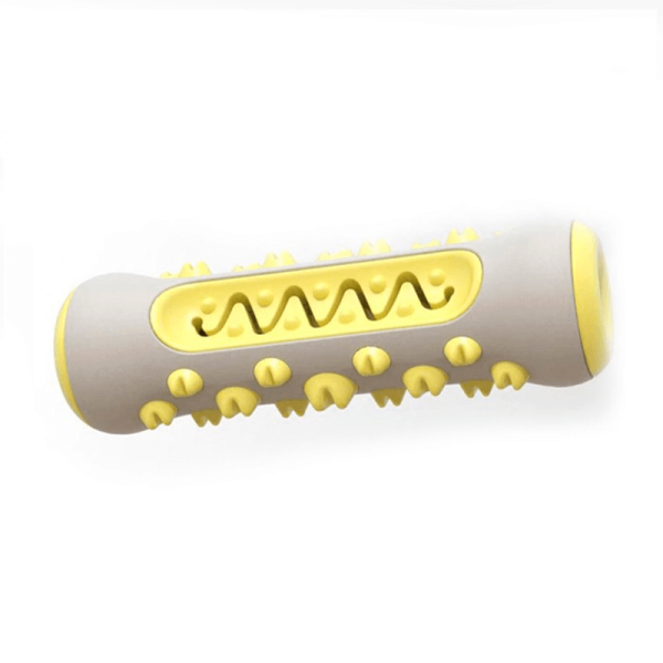 Dog toothbrush Amarillo – Juguete cepillo dental - Tu Mundo Pet – Descuentos en Juguetes, Camas y Accesorios