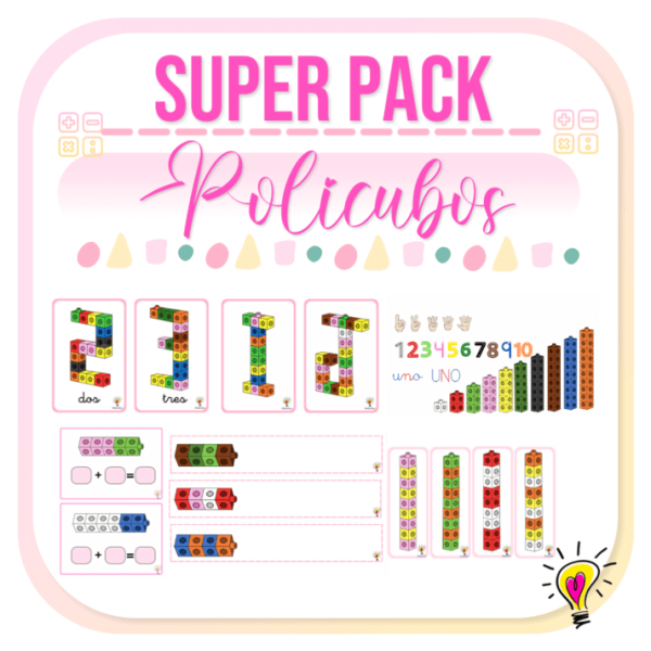 Super Pack Policubos - Juegos y Juguetes para Despertar la Imaginación de los Pequeños