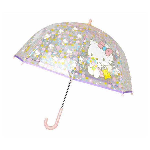 Hello Kitty Paraguas Manual Transparente 48cm - Tienda Infantil Online – Bebés, Juguetes, Ropa y Artículos Esenciales