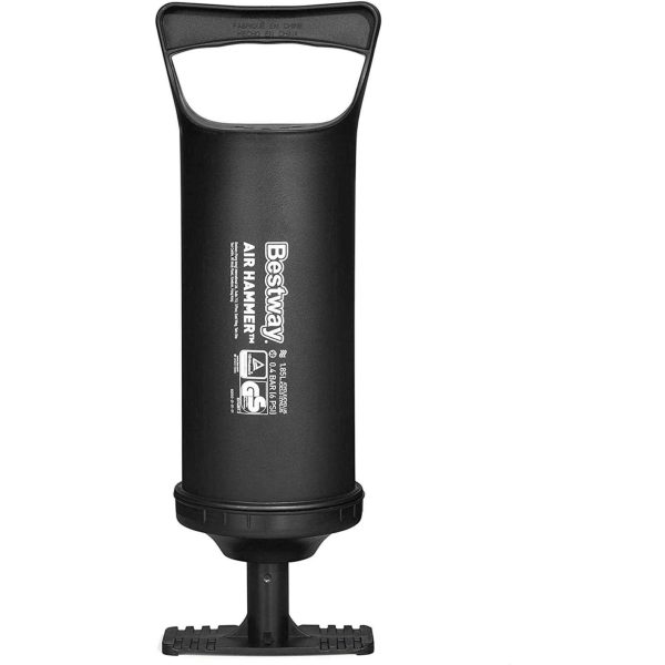 Inflador Manual Air Hammer 36 cm con Manguera Flexible y 3 Adaptadores - Tienda Infantil Online – Bebés, Juguetes, Ropa y Artículos Esenciales