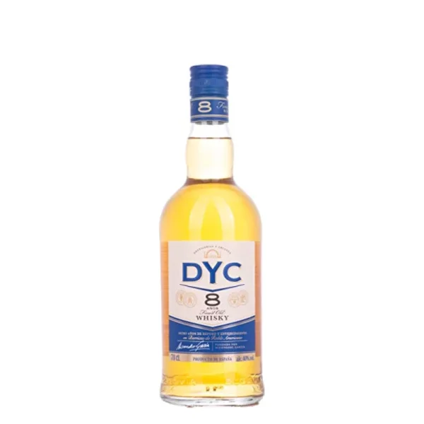 DYC Whisky 8 Ans – 40% Vol – 0,7l - Vins sélectionnés – Goût et élégance | Livraison gratuite dès 50€