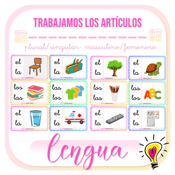 Trabajamos los Artículos - Juegos y Juguetes para Despertar la Imaginación de los Pequeños