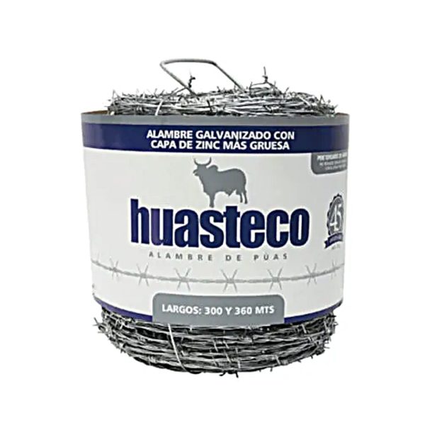 ALAMBRE DE PÚAS 14KG HUASTECO 300M - Promo Limitada Hoy – Ahorra Más con Envío Gratis desde 40€