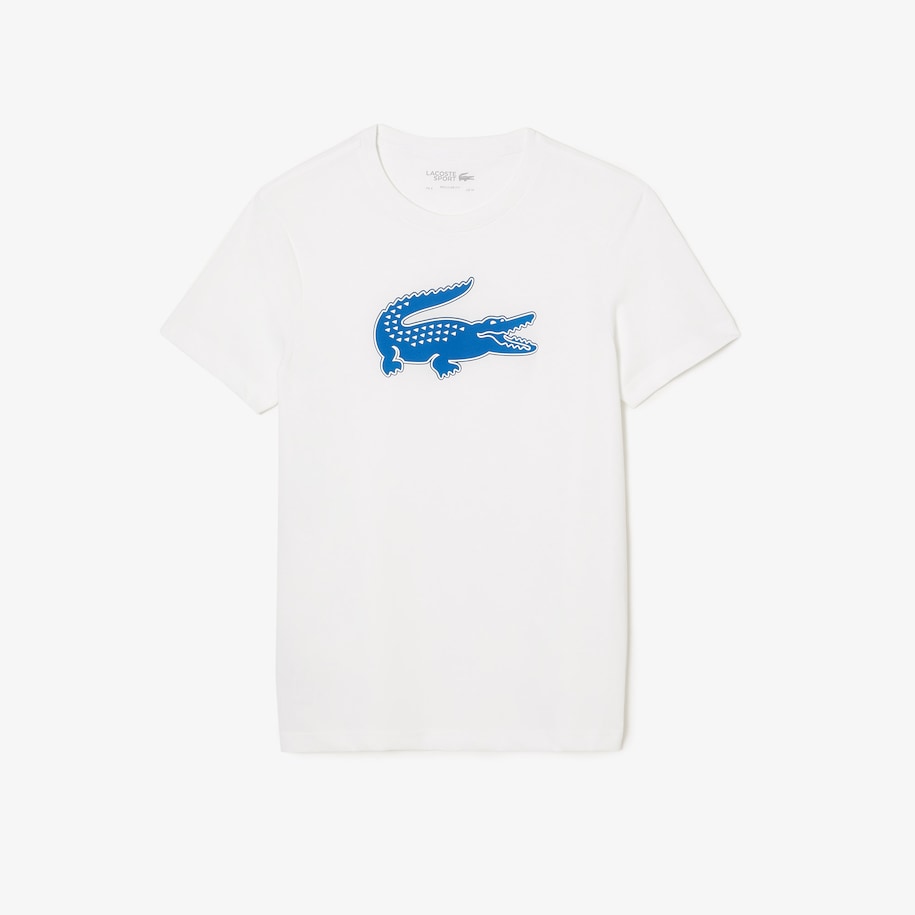 CAMISETA LACOSTE SPORT TRANSPIRABLE CON ESTAMPADO DE COCODRILO BLANCO/KING BLUE - Tu tienda de zapatos, ropa y bolsos con ofertas y envío gratis CAMISETA LACOSTE SPORT TRANSPIRABLE CON ESTAMPADO DE COCODRILO BLANCO/KING BLUE - Tu tienda de zapatos, ropa y bolsos con ofertas y envío gratis