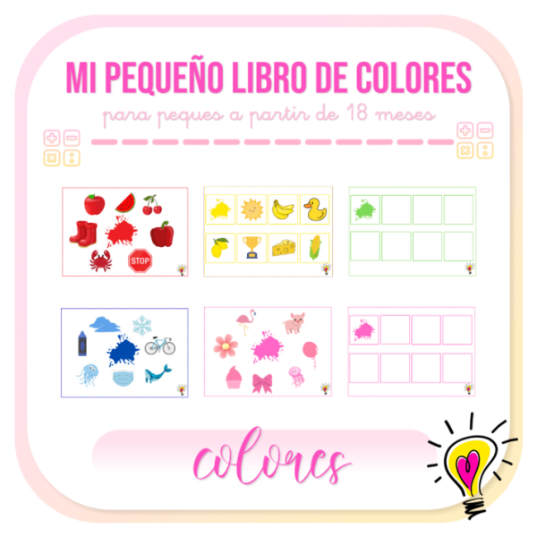 Mi Pequeño Libro de Colores - Juegos y Juguetes para Despertar la Imaginación de los Pequeños