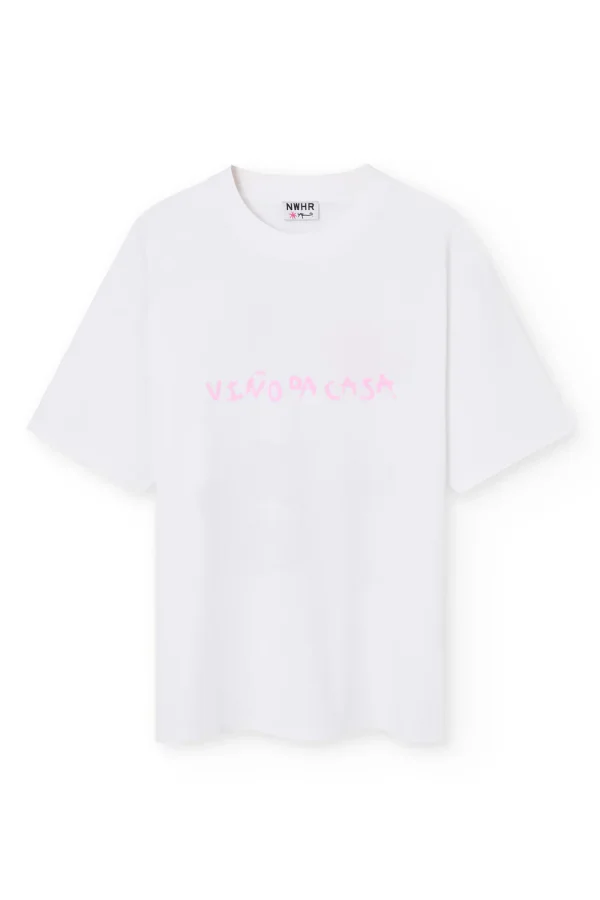 NWHR Viño da casa T-shirt White - Complementa tu estilo – Ofertas por tiempo limitado