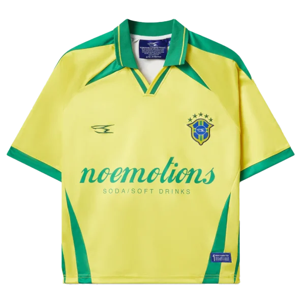 Noemotions Footall Jersey Brazil - Complementa tu estilo – Ofertas por tiempo limitado