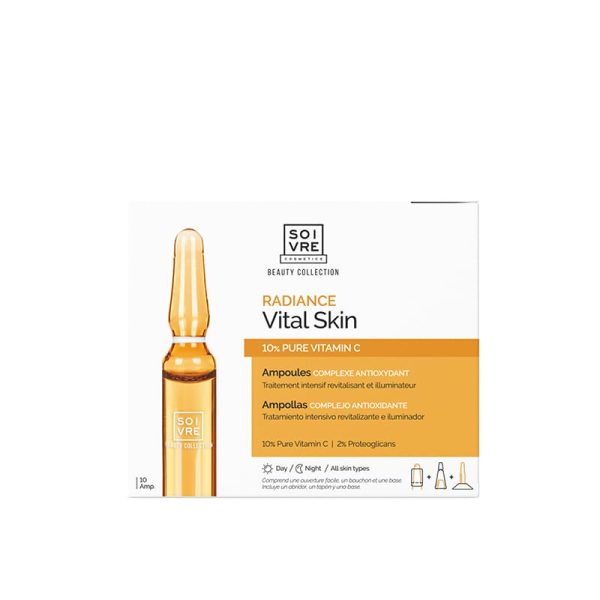 Ampollas Vitamina C 10 udes Soivre - Animalia-Pro | Cuidado profesional para tu mascota – Envío gratis desde 40€