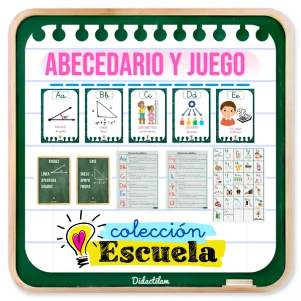 Abecedario y Tabú Matemático - Juegos y Juguetes para Despertar la Imaginación de los Pequeños
