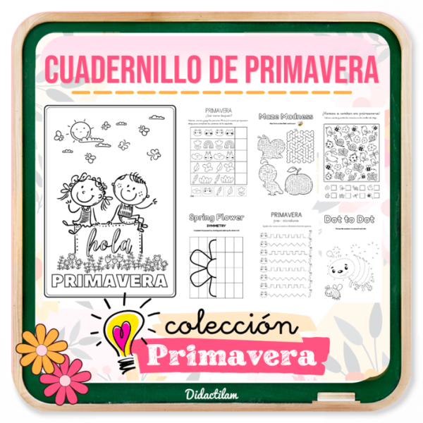 Cuadernillo Colección Primavera - Juegos y Juguetes para Despertar la Imaginación de los Pequeños