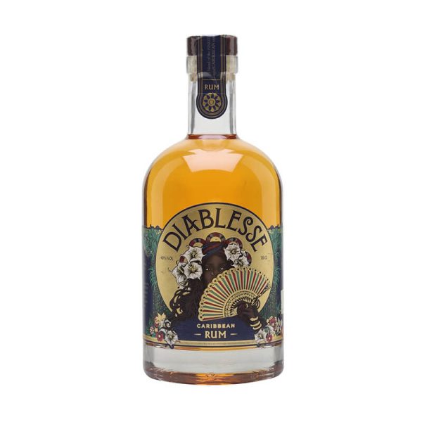 DIABLESSE – RHUM AMBRÉ – CARIBBEAN GOLDEN RUM – 70CL – 40° - Vins sélectionnés – Goût et élégance | Livraison gratuite dès 50€