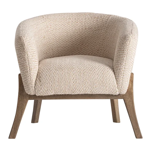 Sillón Liermo Beige en Yute y Algodón | Vical Home - Ideas de Regalos Sostenibles: Juguetes de Madera y Bazar Ecológico