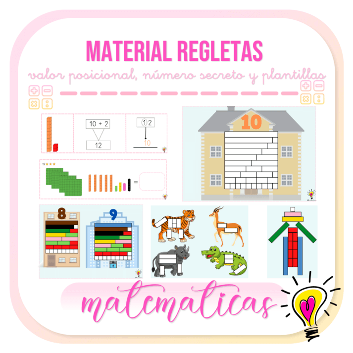 Material Regletas Cuisenaire - Juegos y Juguetes para Despertar la Imaginación de los Pequeños Material Regletas Cuisenaire - Juegos y Juguetes para Despertar la Imaginación de los Pequeños