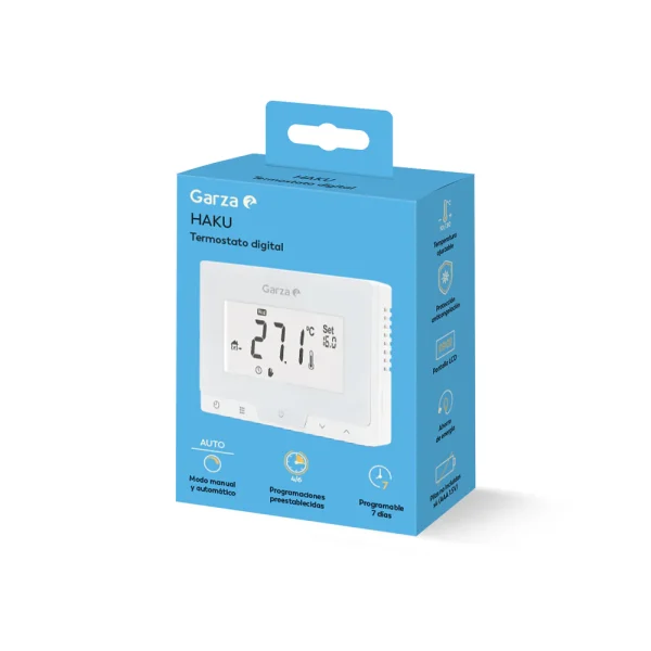 Haku - Termostato Digital Programable - Ideas de Regalos Sostenibles: Juguetes de Madera y Bazar Ecológico