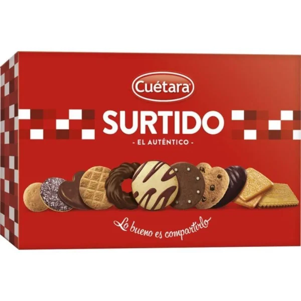 SURTIDO CUETARA GALLETAS 420 GR - Productos Alimentarios Cuidadosamente Elegidos – Envío Gratuito 35€+