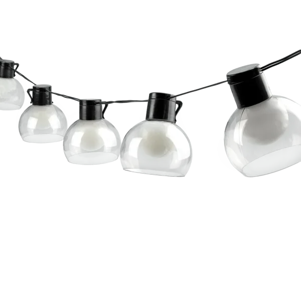 Guirnalda solar Helios con globos de cristal ahumado - Ideas de Regalos Sostenibles: Juguetes de Madera y Bazar Ecológico