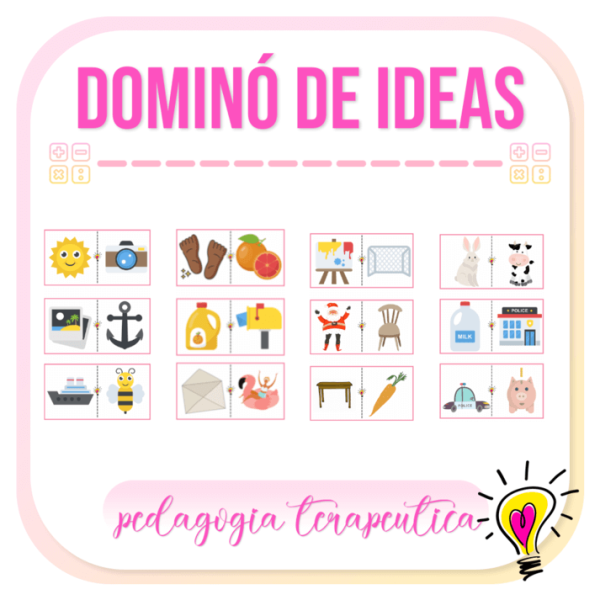 Dominó de Ideas - Juegos y Juguetes para Despertar la Imaginación de los Pequeños