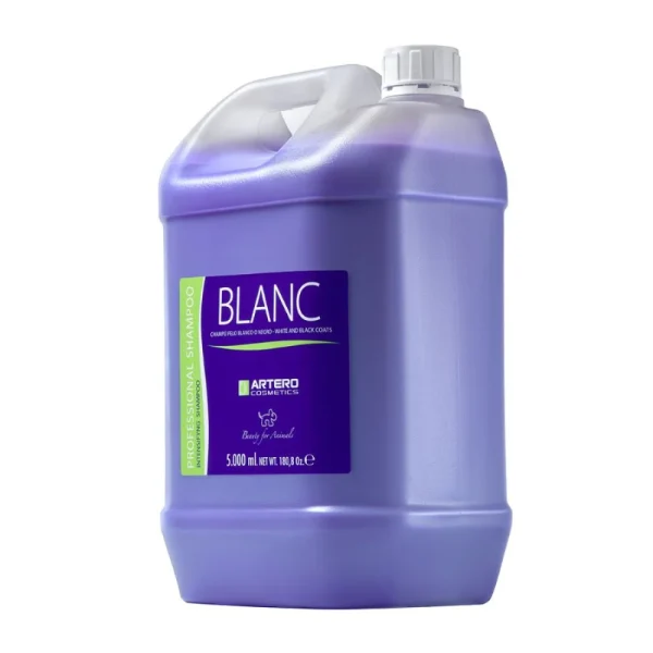 Artero Champú Blanc 5L - Amigos Animal – Creando la mejor vida para tu mascota