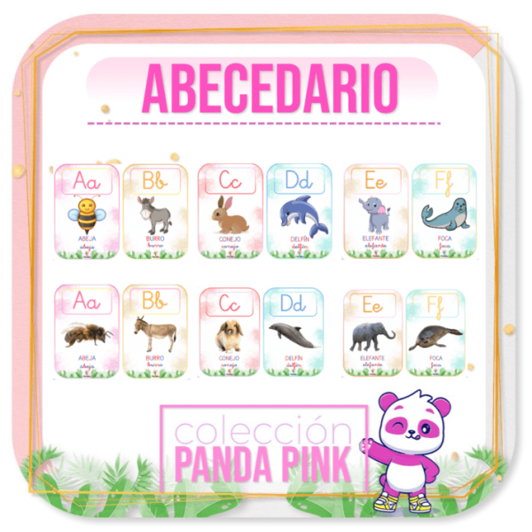Abecedario de animales realistas y animados - Juegos y Juguetes para Despertar la Imaginación de los Pequeños